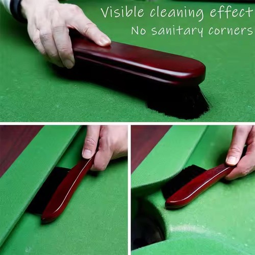 Billiards pool table - table, brush