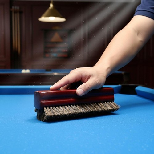 Wooden billiard table brush - billiard,