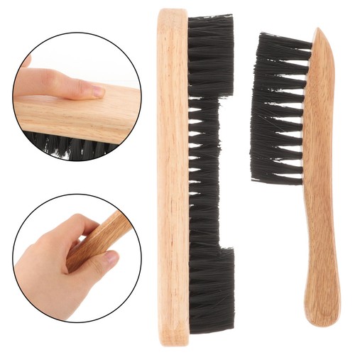 Wooden pool table - table, brush