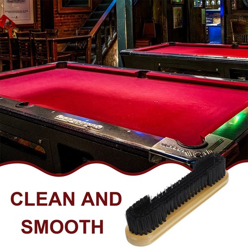 Professional pool table - table, brush