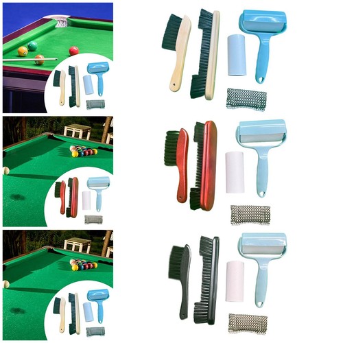 Pool table cleaning brush set - pool,
