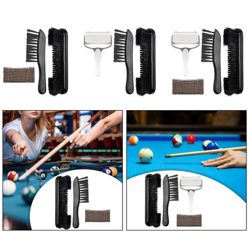 Pool table brush set - table,